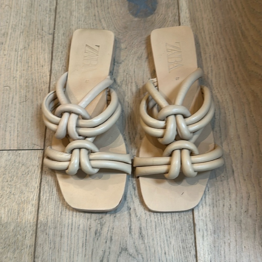 Zara knot sandals